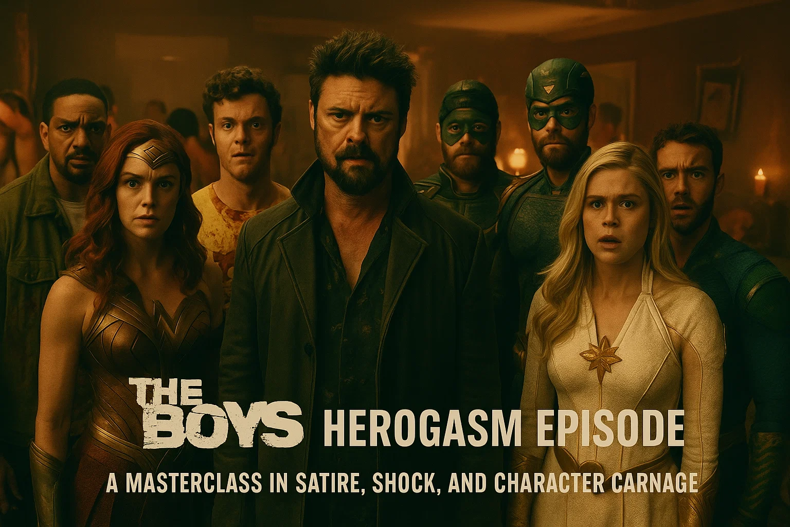 The Boys Herogasm Episode: A Masterclass in Satire, Shock, and Character Carnage