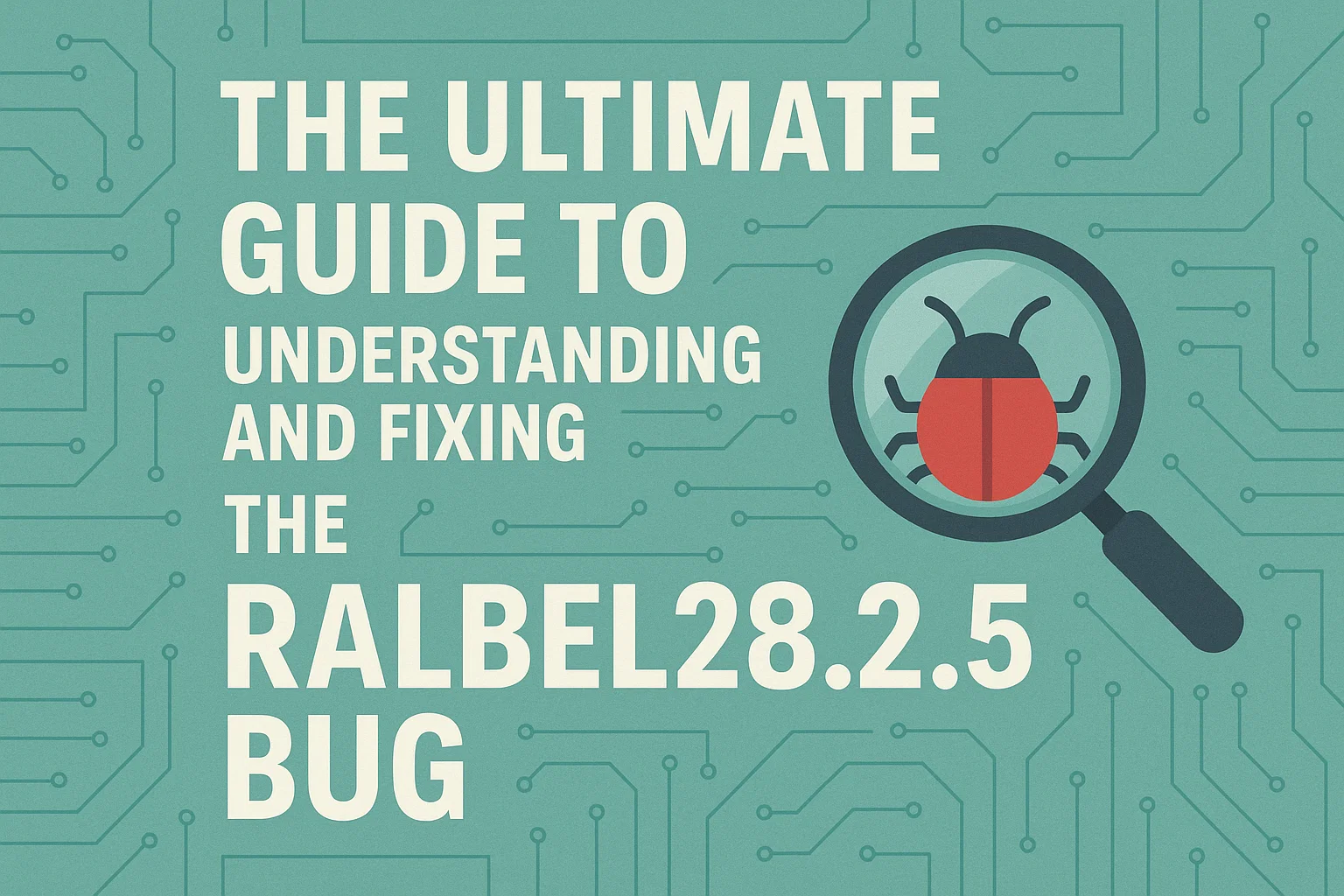 The Ultimate Guide to Understanding and Fixing the ralbel28.2.5 Bug