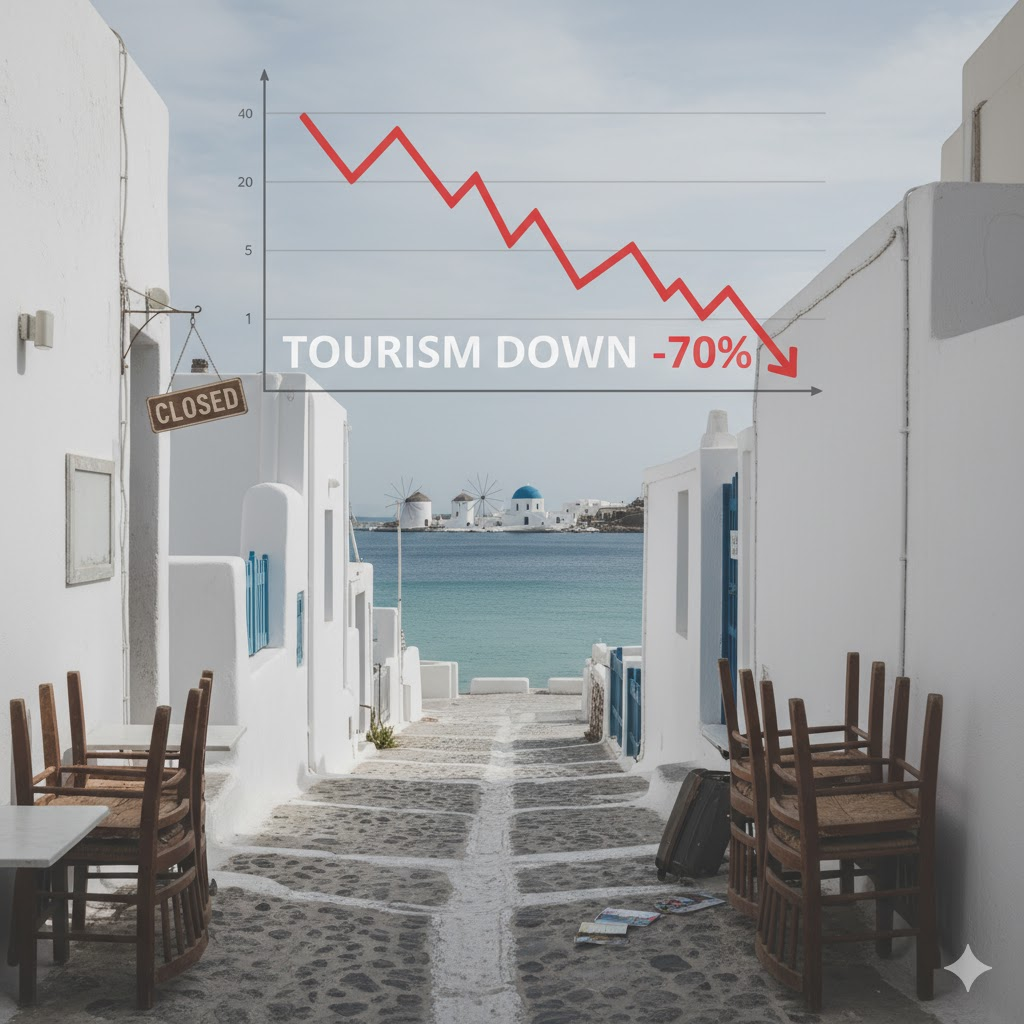 Santorini Mykonos Tourism Drop: Why Visitors Are Staying Away in 2025