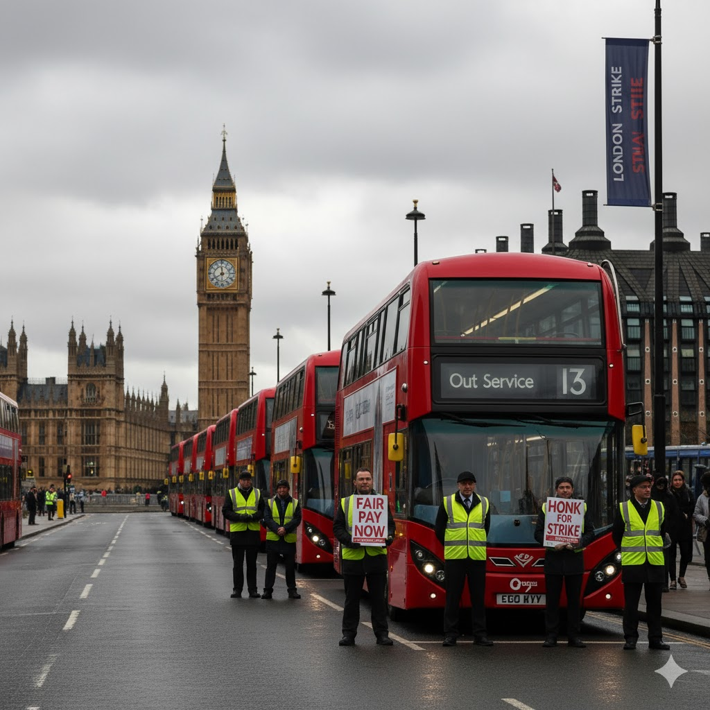 London Bus Strike Today: Full Updates on Routes, Timings & Disruptions