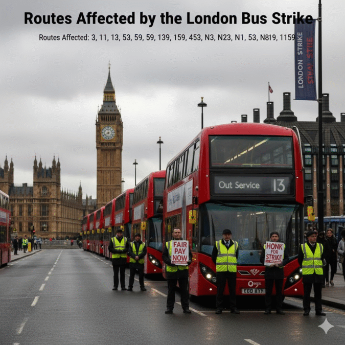 london bus strike