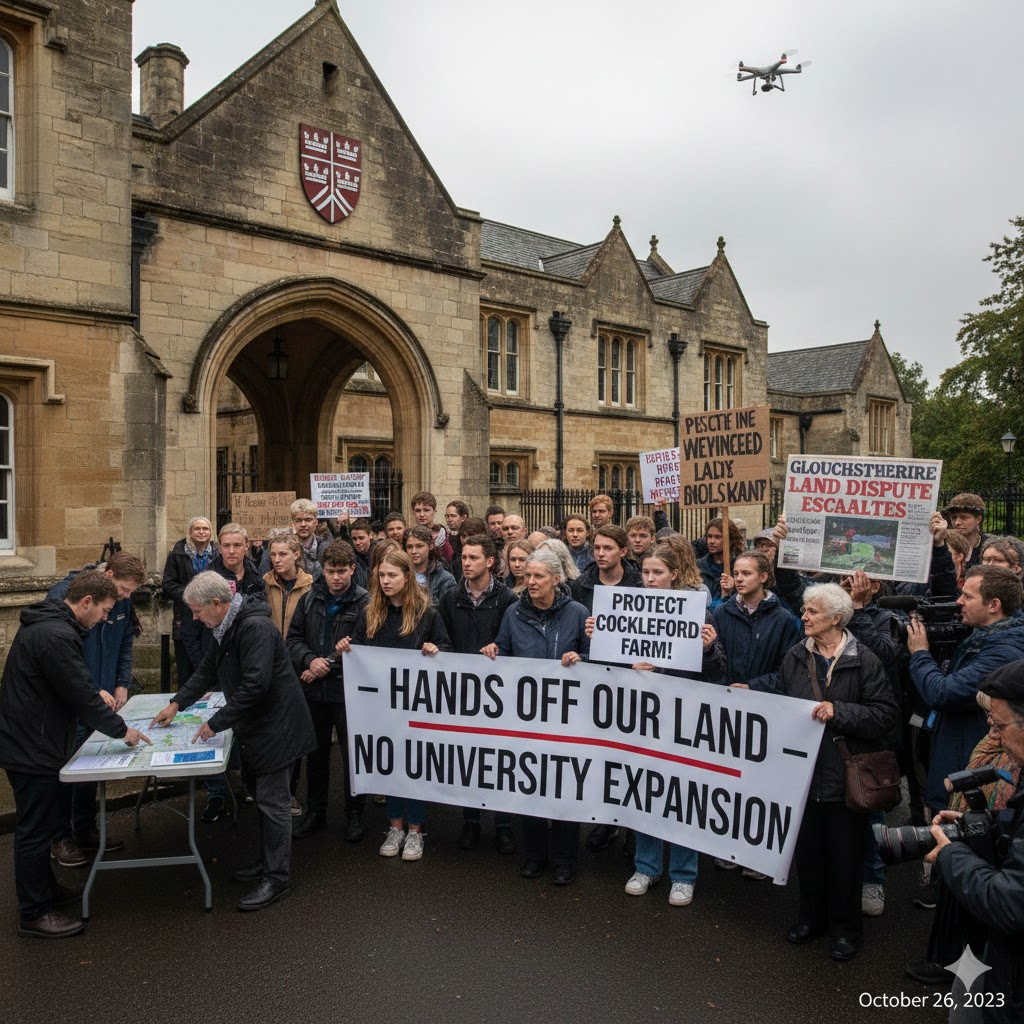 University of Gloucestershire Land Dispute: The Real Story Behind Resident Complaints and Campus Delays