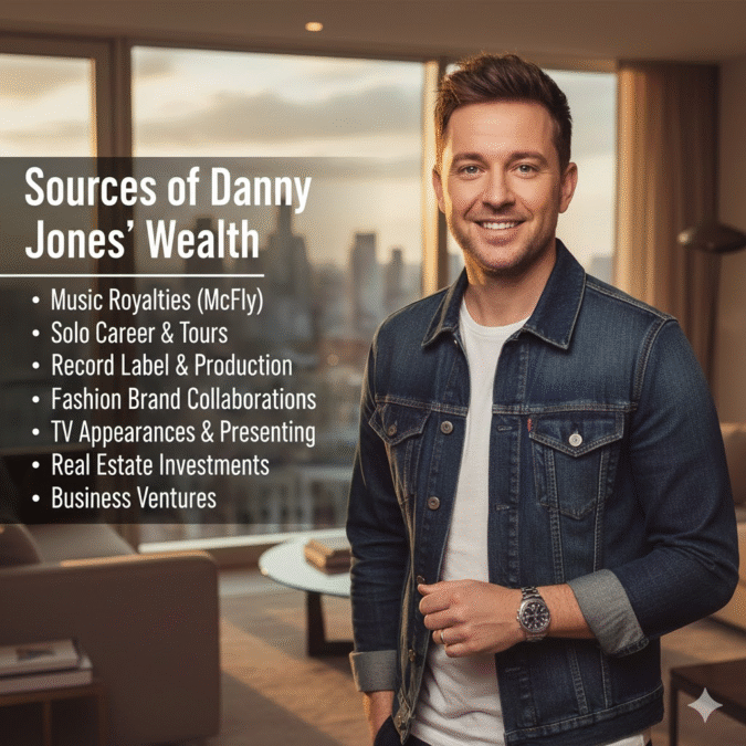 danny jones net worth