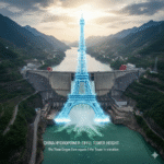 china hydropower eiffel tower height