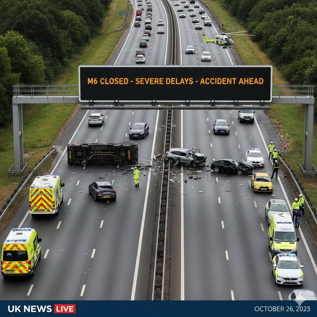 Car Accident M6 Today: Everything You Need to Know About Delays, Closures and Safety Updatesl