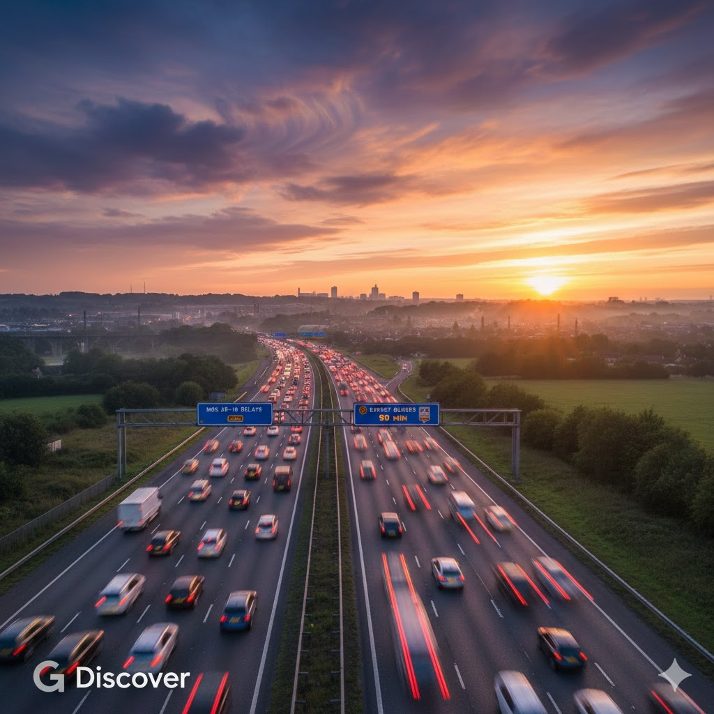 M65 Motorway Traffic