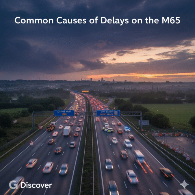 m65 motorway traffic