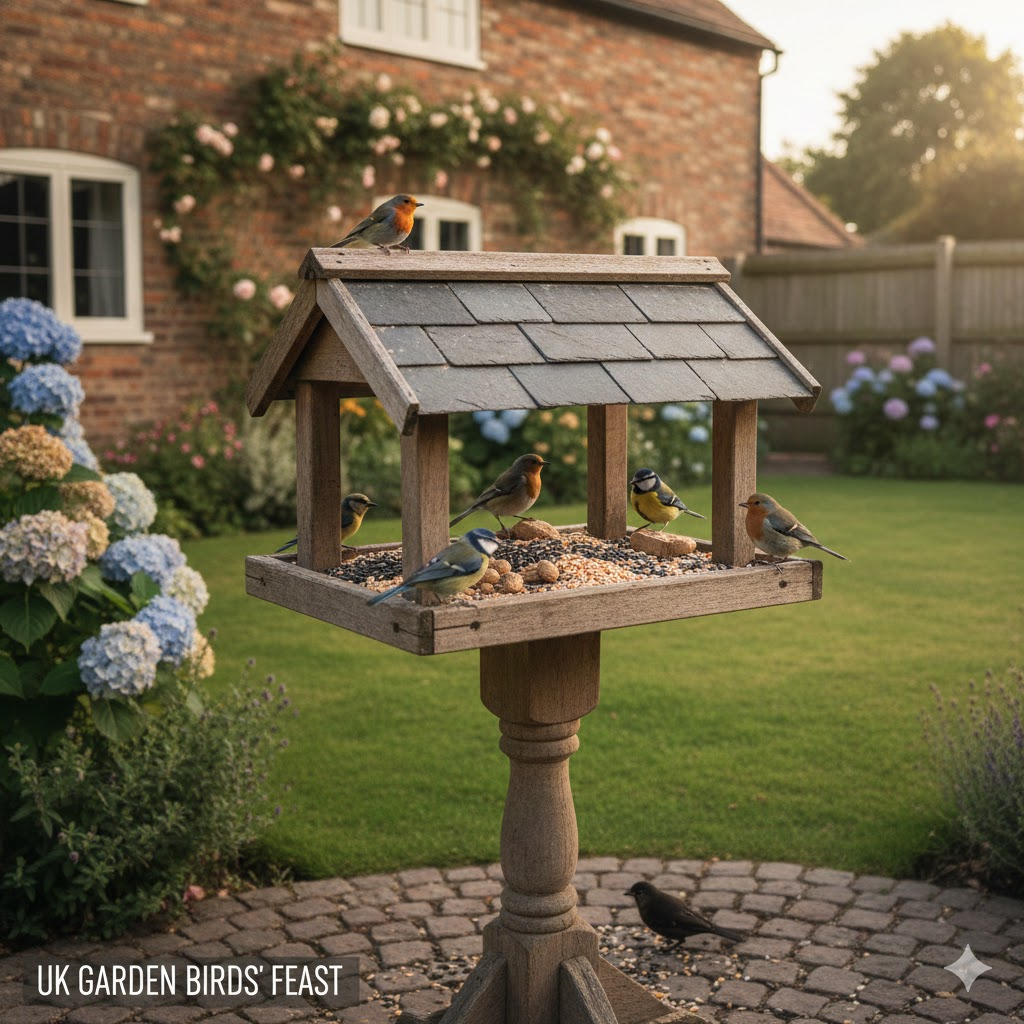 Bird Table UK – The Ultimate Guide to Choosing, Buying, and Maintaining the Perfect Garden Bird Table