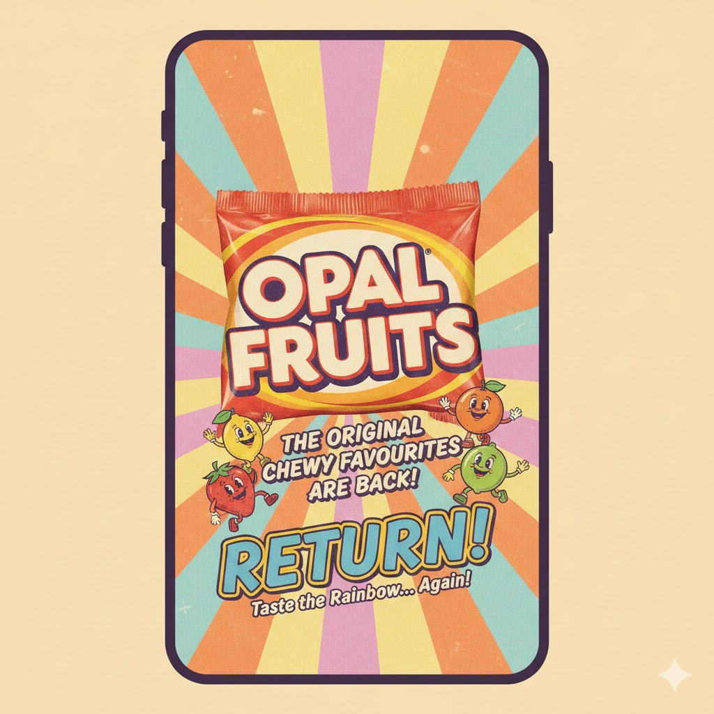 maltesers new flavours b&m retro sweets opal fruits return