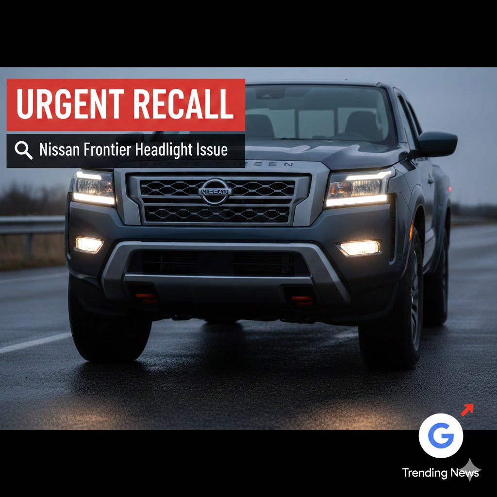 nissan frontier headlight recall