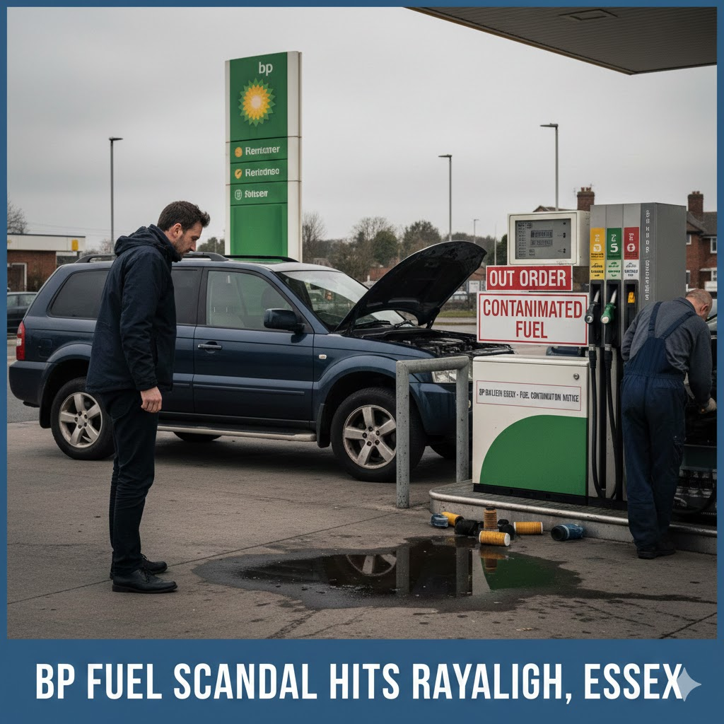 BP Fuel Contamination Rayleigh Essex: Major Incident Leaves Dozens of Cars Damaged – Full Guide for Motorists