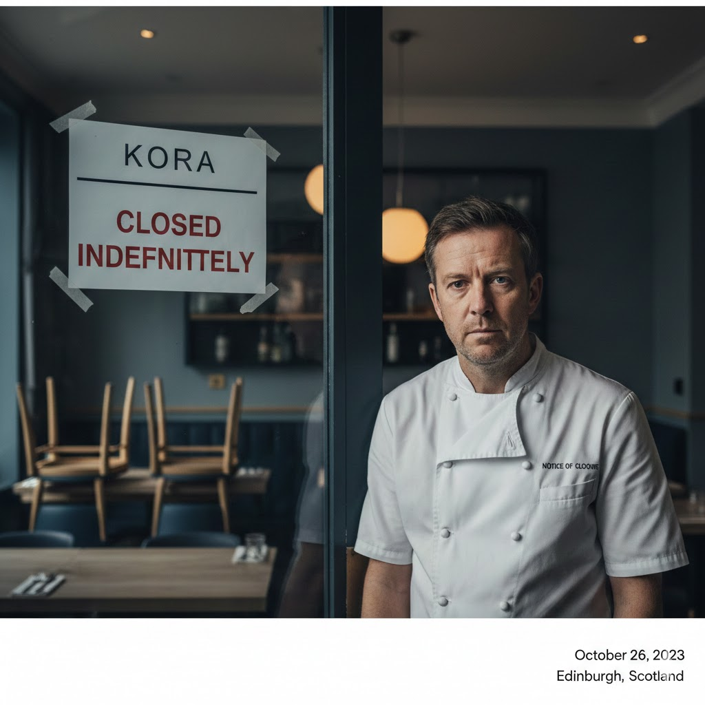 sundial puzzles tom kitchin kora restaurant closure