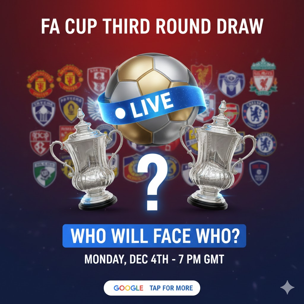 FA Cup Third Round Draw in Full: Fixtures, Big Ties & Key Dates