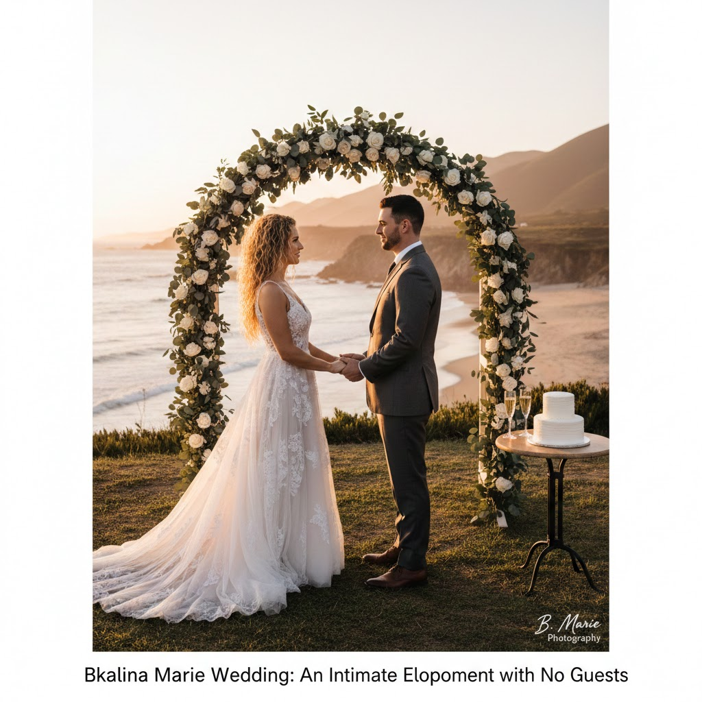 kalina marie wedding no guests