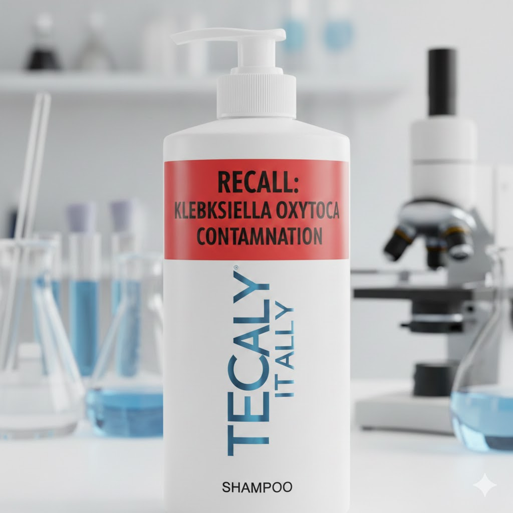 tec italy shampoo klebsiella oxytoca recall