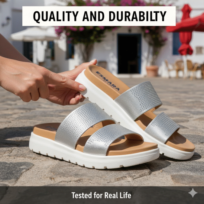 lidl esmara silver sandals review
