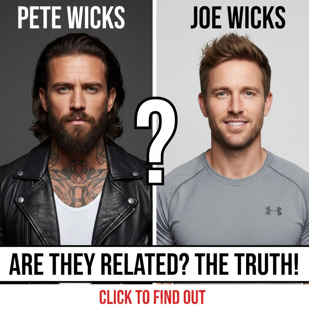 Is Pete Wicks Related to Joe Wicks? The Truth Behind the Lookalike Stars