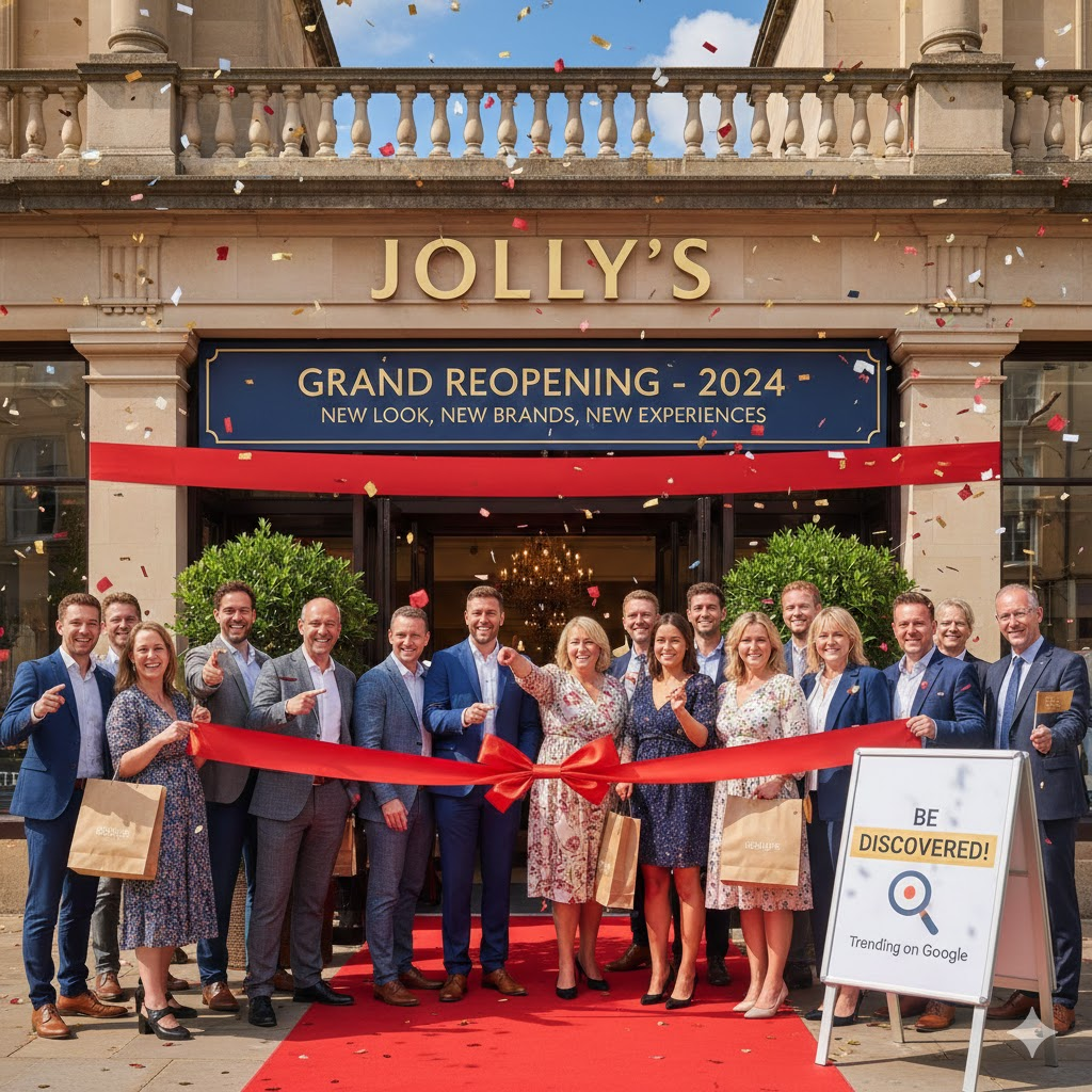 jolly's department store reopening