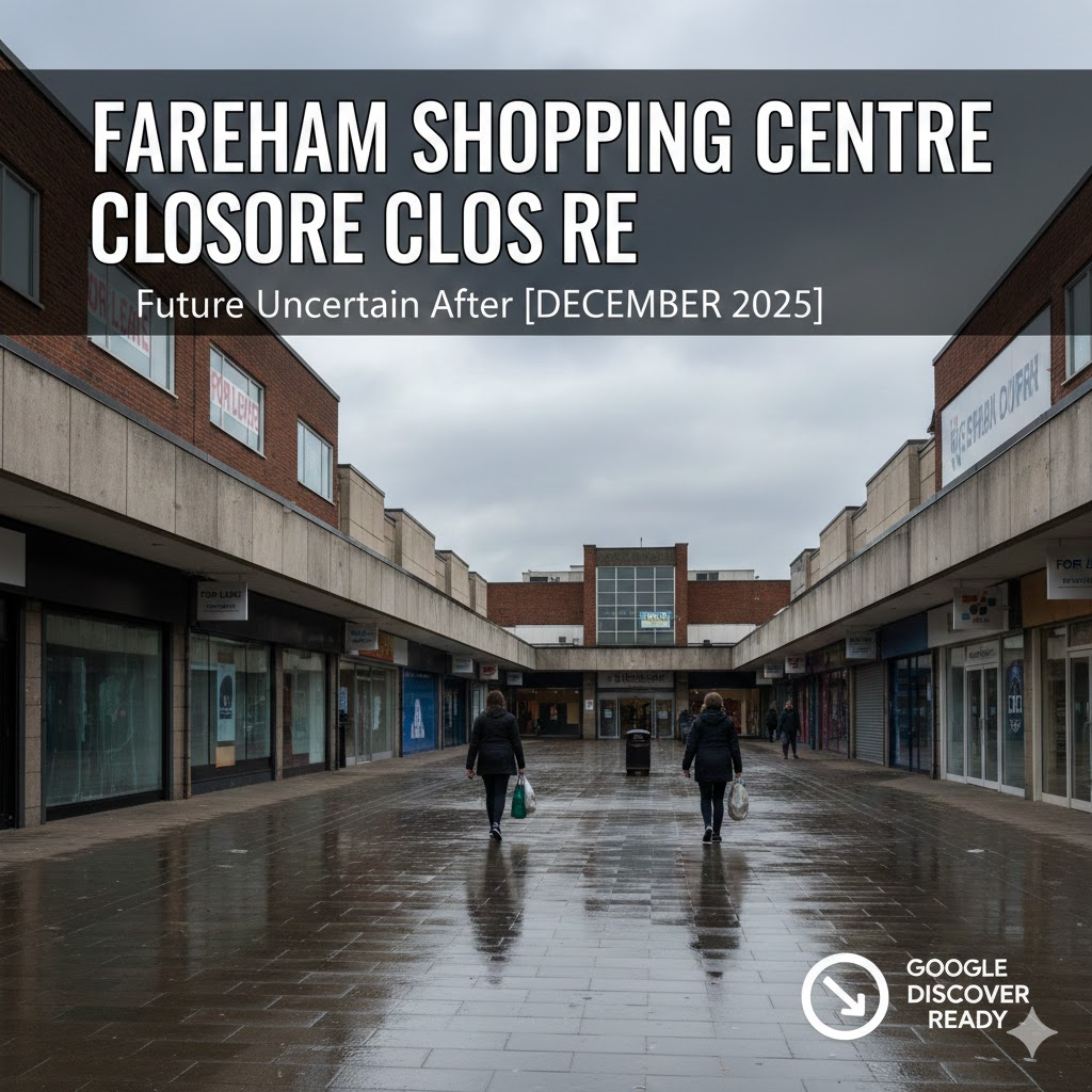 fareham shopping centre closure
