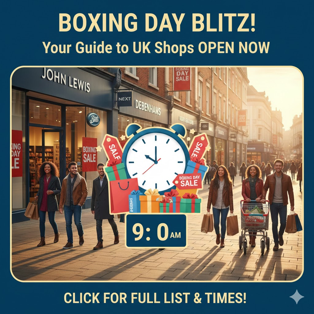 what shops are open on boxing day